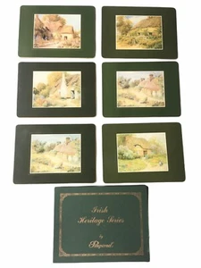 Pimpernel Irish Heritage placemat Art cork set Country Cottage Vintage - Picture 1 of 9