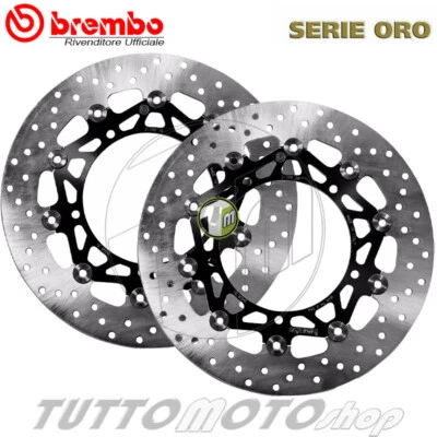 Kit Dischi Freni Anteriori YAMAHA XJ6 600 2009 2010 2011 2012 / Brembo Serie Oro - Immagine 1 di 4