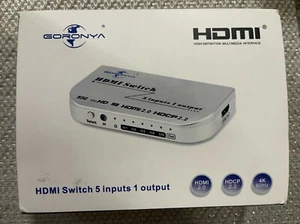 Hdmi Switch 5 Inputs 1 Output Goronya - Picture 1 of 3