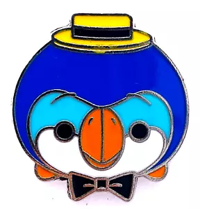 DISNEY Trading Pin - ENCHANTED TIKI Room - BLUE "BARKER PARROT" Tsum Tsum (20) - Picture 1 of 2