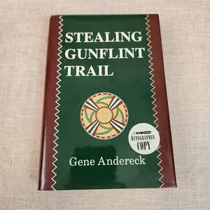 Stealing Gunflint Trail Gene Andereck 1890826065 Hardcover Book USED Autograph - Picture 1 of 3