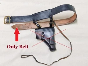 USSR SOVIET Army VMF NAVY Officer Uniform Leather Belt Brass Buckle, Size 2, NEW - Picture 1 of 8