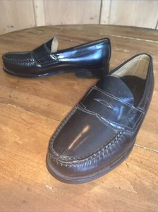Florsheim Black Penny Loafers 7 EEE - Picture 1 of 12