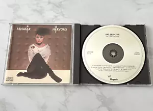 Pat Benatar Get Nervous CD DADC PRESS! Chrysalis VK 41396 Silent Partner RARE! - Picture 1 of 7