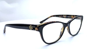 Tory Burch TY2065 1601 Black/Tortoise Cat Eye Womens Eyeglasses 53mm - Picture 1 of 6
