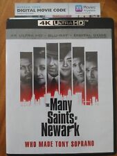 The Many Saints Of Newark 4k + Blu Ray With Digital Code
