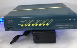Cisco ASA5505 Adaptive security Appliance Base license 512 MB RAM ASA924-K8.bin - Picture 1 of 2