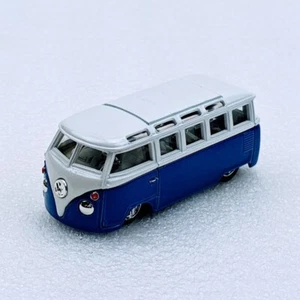 Hot Wheels VOLKSWAGEN 23 SPLIT WINDOW MICROBUS, Rare & Retired from 2001, Blue - Picture 1 of 15