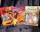 Disney's Wonderful World of Reading Book Partia Pinokio Król Lew Kopciuszek