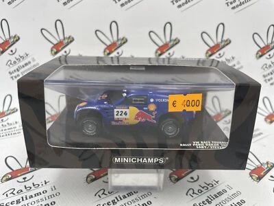 DIE CAST " VW RACE TOUAREG SABY/STEVENSON " MINICHAMPS 1/43 - Immagine 1 di 2