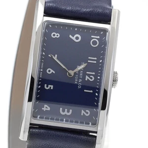 TIFFANY&Co. East West Mini 34677344 Navy Dial Quartz Ladies Watch_890750 - Picture 1 of 7
