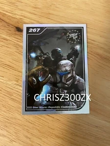 Limited Run Star Wars Republic Commando Switch PS4 Silver Trading Post Card #267 - Bild 1 von 1