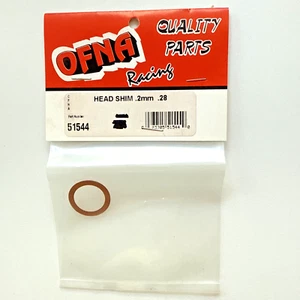 OFNA RACING 51544 HEAD SHIM .2mm FOR .28 ENGINE NEW OLD INVENTORY - Picture 1 of 2