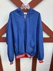 Vintage Russell Athletic Full Zip Laminated Heavyweight Outerwear Jacket Size Xl