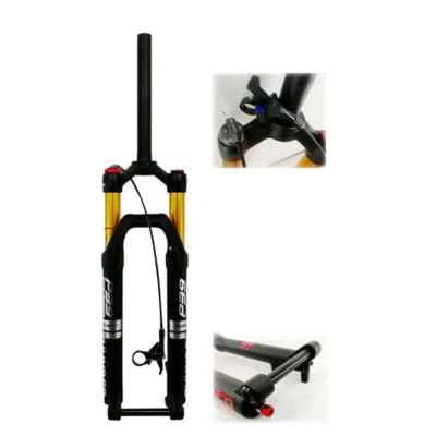 Mtb Bicycle Suspension Air Fork 26 27.5 29 Inch Disc Brake Rebound Adjustment - Image 1 of 4