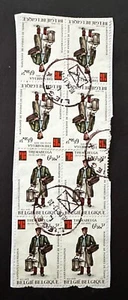 BELGIUM 1975 POTATO VENDOR USED ON PAPER -S17519 - Picture 1 of 1