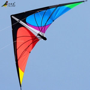 NEW 7.2ft 2.2m Stunt Power Kite Outdoor Sport fun Toys novelty dual line Delta - Picture 1 of 8