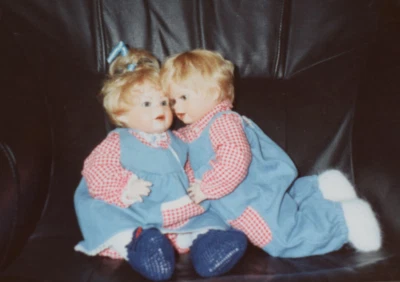 Puppenkörper , 42 cm Puppe,  genäht, ungestopft, Bsp. Peaches&Patches    #302 - Bild 1 von 2