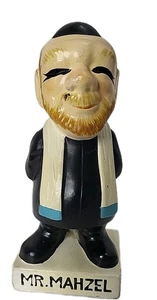 Vintage Mr. Mahzel Judaica Rabbi 6" Figur von Morey Amsterdam 1962 Sammlerstück  - Bild 1 von 5