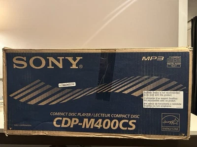 Sony CDP-M400CS 400 Disc CD Changer - Like CDP-CX455 But Silver - Image 1 of 4