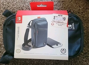 PowerA - Sac bandoulière pour famille Nintendo Switch - Noir - Photo 1/3
