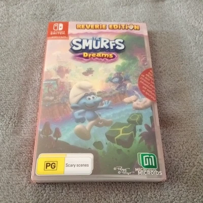 The Smurfs Dreams Reverie Edition Nintendo Switch Game By Microids Sticker  Pack - Image 1 of 4