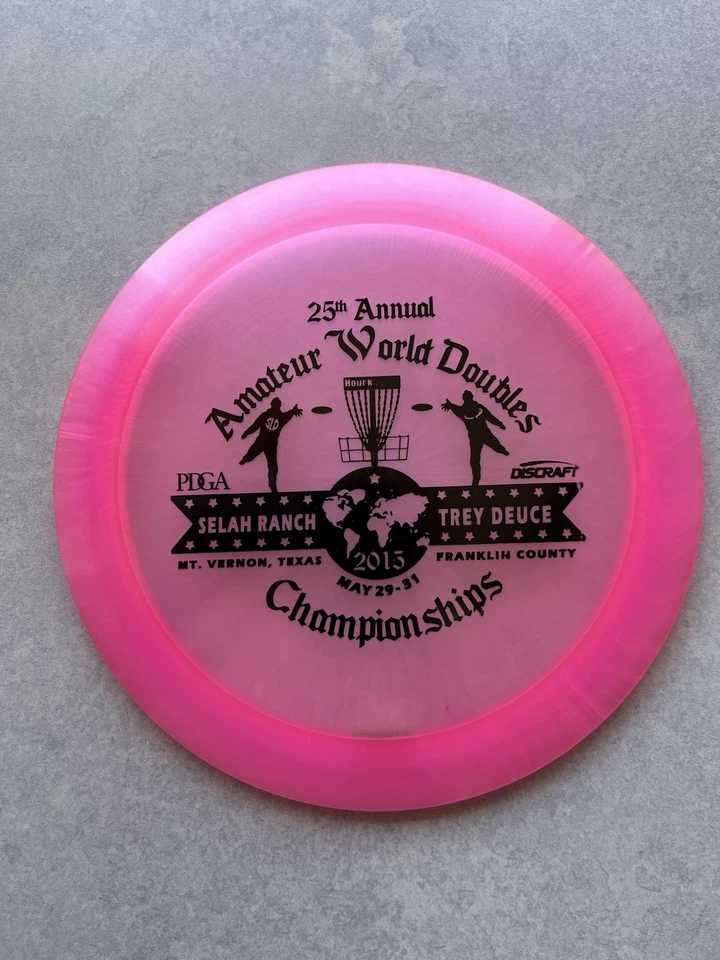 Discraft Crank Pink 173-174 New. Never Thrown - Image 1 of 2