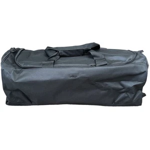 60L FIB Sports Duffle Bag Duffel Gym Canvas Travel Foldable - Black - Picture 1 of 5