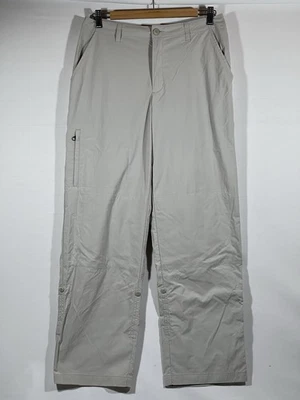 Pantalones Patagonia Mujer 8 Off White Senderismo Aire Libre Campamento Bolsillo Lateral con Cremallera Foto 1 de 4