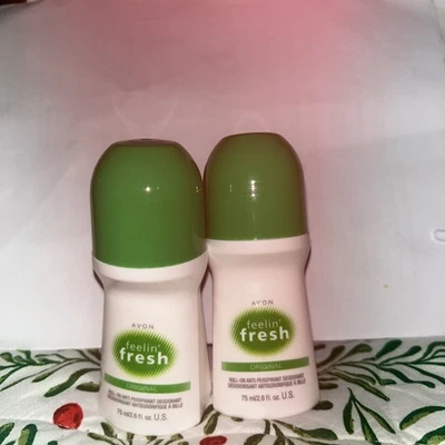 5-pack Avon Feelin' Fresh Original Roll-On Antiperspirant Deodorants, 2.6 fl oz - Image 1 of 3