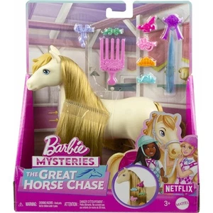 Barbie Mysteries The Great Horse Chase Tornado Pony and Accessories HXJ36 - Picture 1 of 5