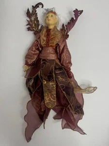 Vestido Disfraz Torso Borgoña Figura Hada Vacaciones Mítico - Imagen 1 de 7
