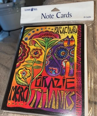 NEW Laurel Burch Thank You Notecards - Image 1 of 2
