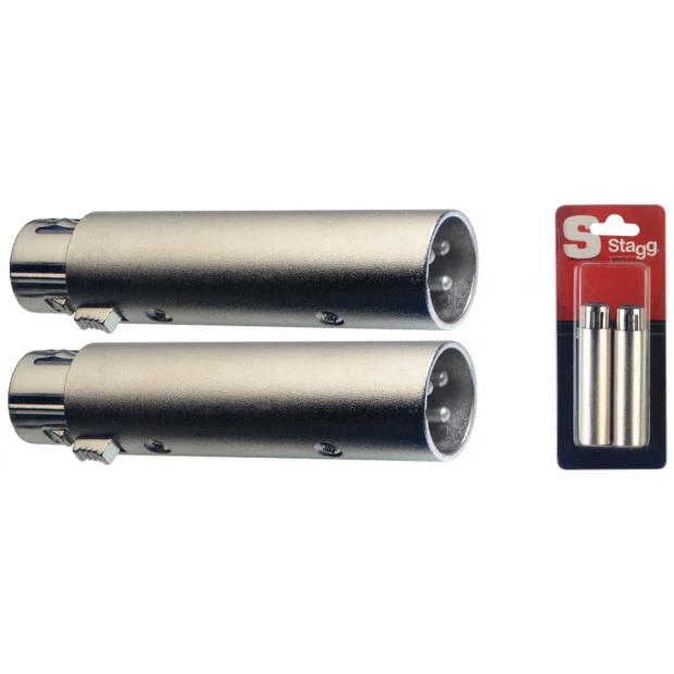 Inversor de polaridad Stagg 2x simétrico hembra XLR/simétrico macho XLR Foto 1 de 1