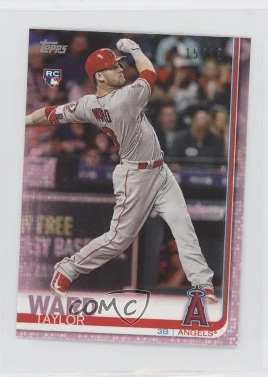 2019 Topps Mini Pink /25 Taylor Ward #588 Rookie RC - Image 1 of 2