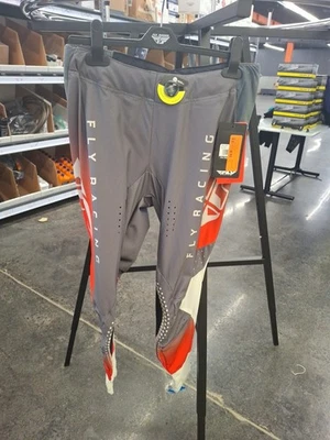 Fly Racing Lite Pants Red/Grey Sz 28 376-73328 Foto 1 de 3