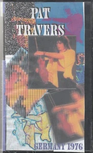 PAT TRAVERS - Live In Germany 1976 (Collector's Music VHS) 75 Minutes NEW/SEALED - Picture 1 of 2