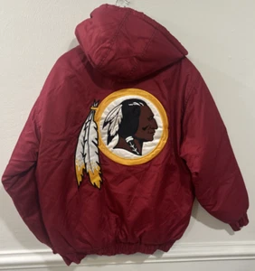 RARE Vintage Washington Redskins Team NFL Logo Athletic Jacket Size Large - Bild 1 von 5