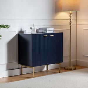 Knossos 30" Tall 2-Door Accent Cabinet-Navy
