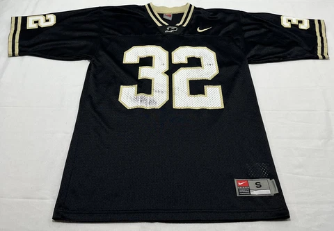 PURDUE BOILERMAKERS #32 NIKE TEAM MEN'S REPLICA FOOTBALL JERSEY SMALL BIG 10 Cover