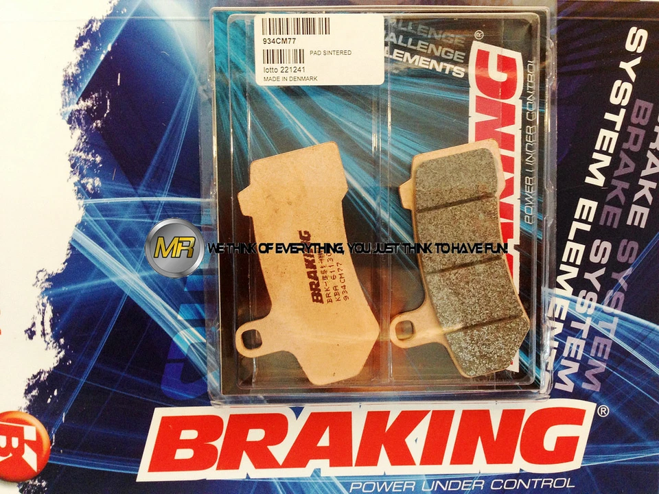 FOR HARLEY DAVIDSON FLHX STREET GLIDE 1584 2009 09 REAR SINTERED BRAKE PADS BRAK - Image 1 of 1