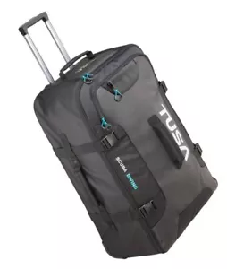Bolsa grande con rodillos Tusa, negra - Imagen 1 de 1