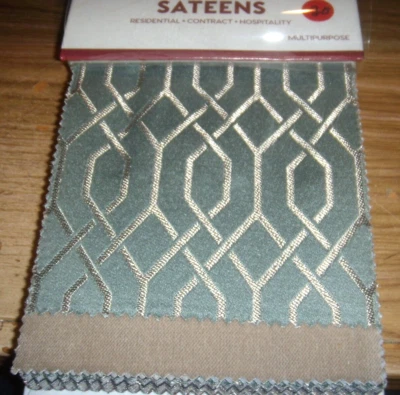 63 WOVEN SATEENS PRINTS FABRIC SAMPLE BOOK 6=8X3, 30=8X6"   100% WOVEN POLYESTER - Image 1 of 4