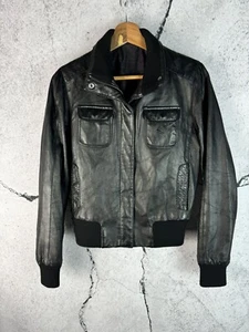 Archival Puma Leather Jacket y2k motorcycle style - Picture 1 of 5
