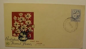 AUSTRALIA FDC FLOWER 1959 FOOTS CRAY WEST - Picture 1 of 1