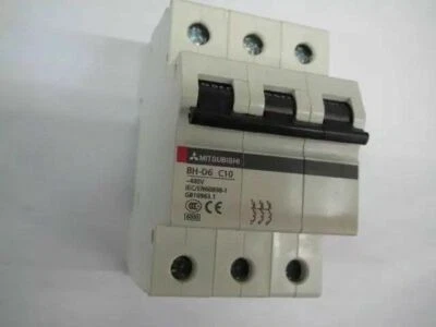 Interruptor automático Mitsubishi BH-D6 3P C10A nuevo #YY0 Foto 1 de 3