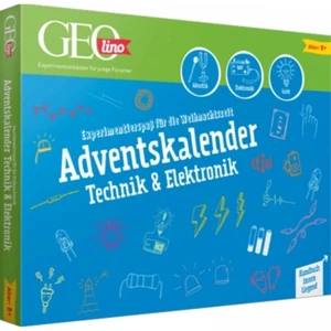 GEOLINO Adventskalender Technik & Elektronik 2021 Adventskalender Franzis Verlag - Bild 1 von 4