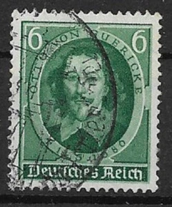 German Empire MiNr 608 stamped special cancellation with plate flaw PF II - Picture 1 of 1
