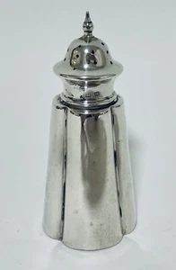 Antique Solid Sterling Silver Pepperette Pepper Pot Shaker Birmingham 1911 - Picture 1 of 11