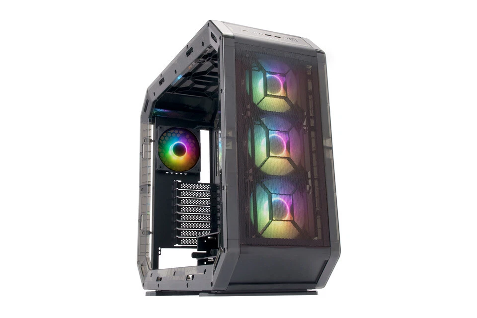In Win AIRFORCE Middle Tower Vetro Temperato No-Power mini ITX/microATX/ATX Nero - Immagine 1 di 1